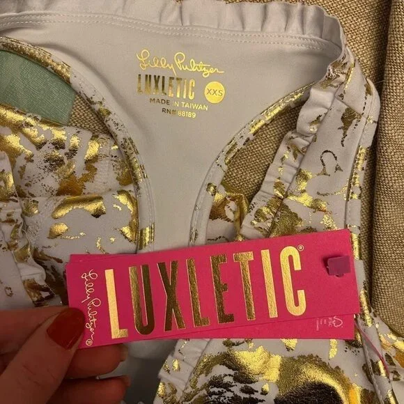 Lilly Pulitzer Lindsay Sports Bra - Size XXS - Picture 3 of 7